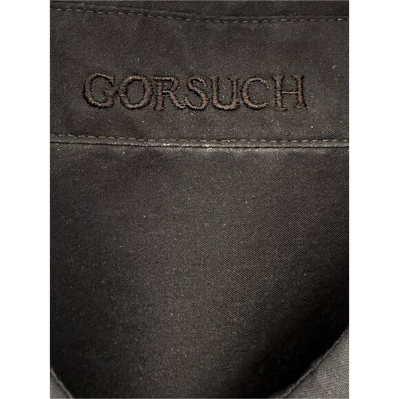 Chic Black Ruffled Women's Button Down Shirt - Picture 7 of 12